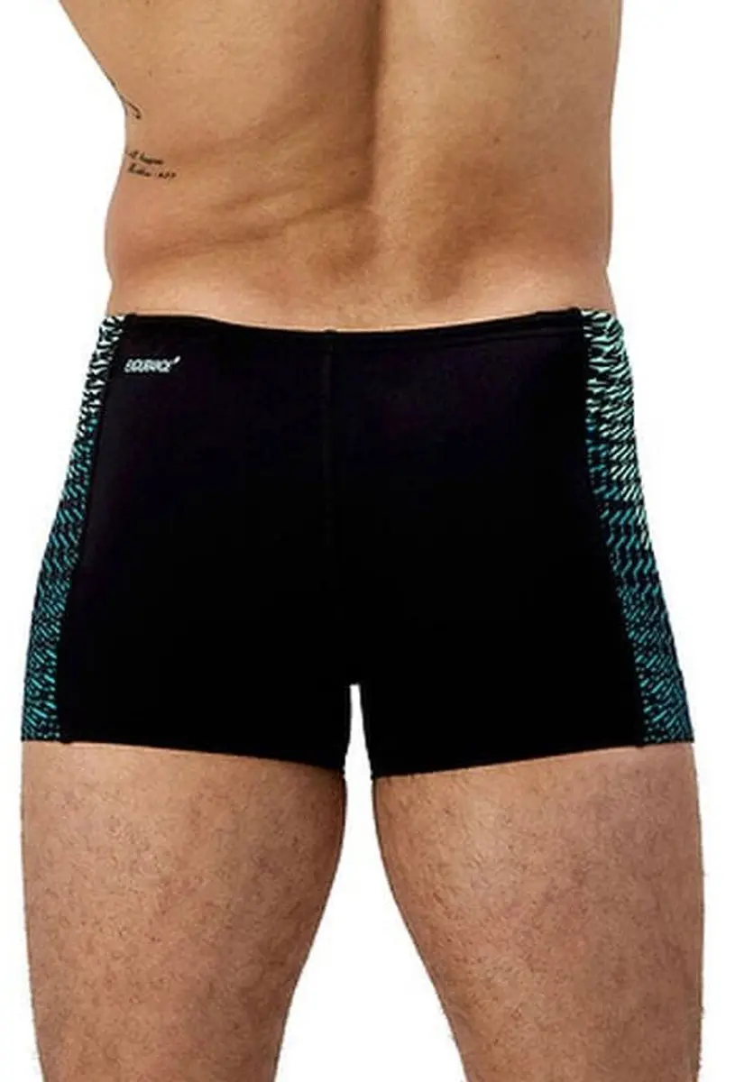 Speedo Endurance+ Max Tech Panel Zwemboxer Heren - XL - Zwart/Blauw/Groen - afbeelding 6 van 6