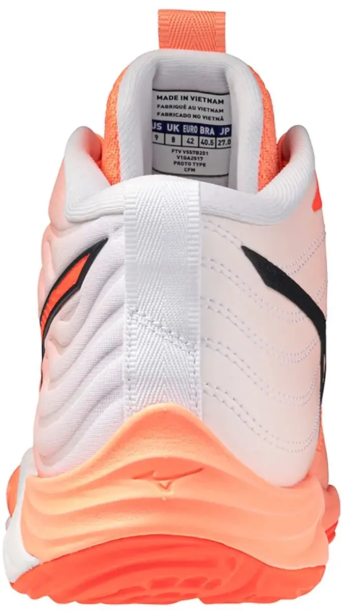 Mizuno Wave Momentum Elite Mid Indoor Sportschoenen - Oranje - EU 41