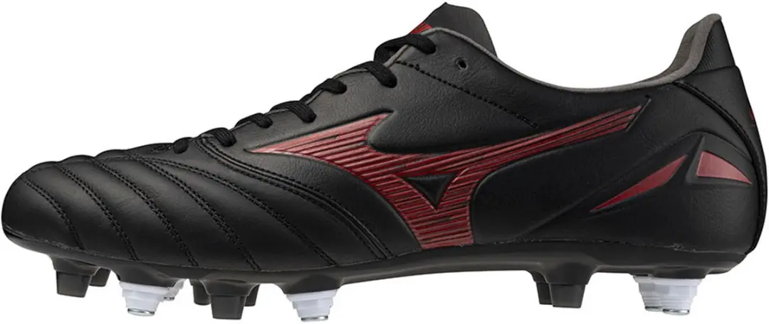 Mizuno Morelia Neo IV Pro Mix Voetbalschoenen - 44.5 - Zwart/Rood