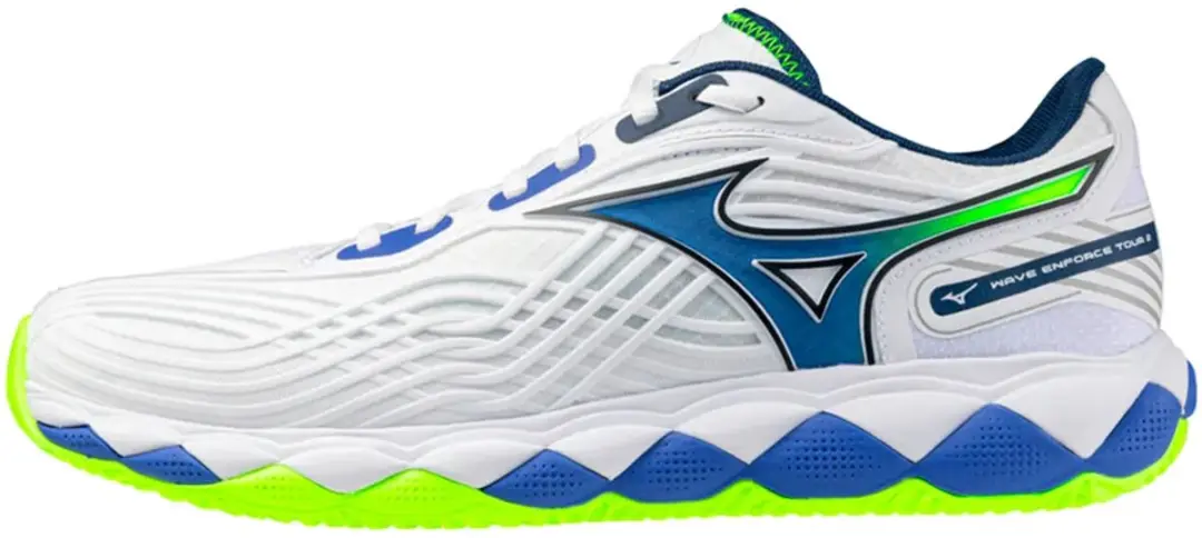 Mizuno Wave Enforce Tour 2 CC Clay Court Schoenen - Wit