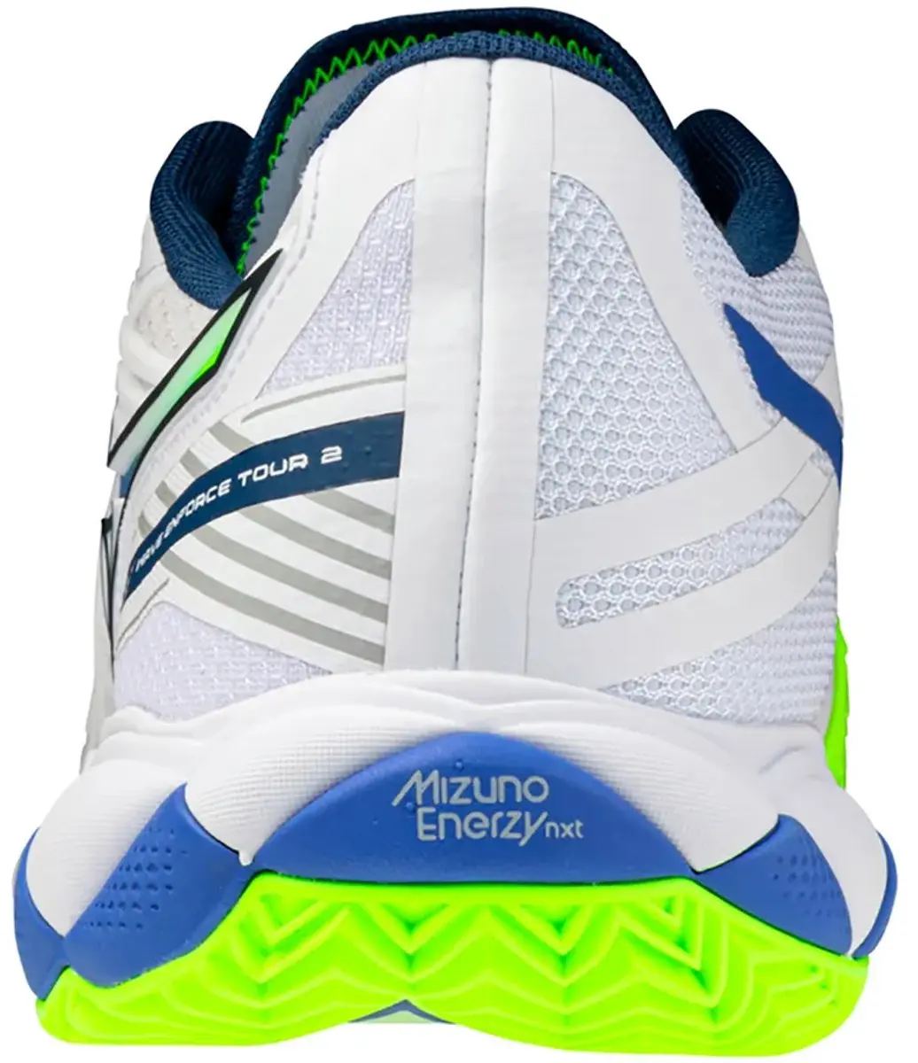 Mizuno Wave Enforce Tour 2 CC Clay Court Schoenen - Wit