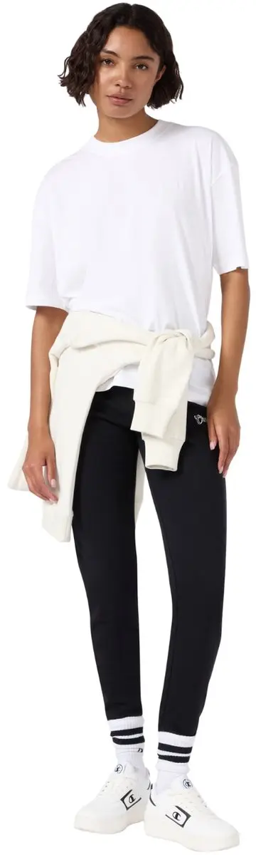 Champion Dames Joggingbroek Rib Cuff Pants - Zwart S