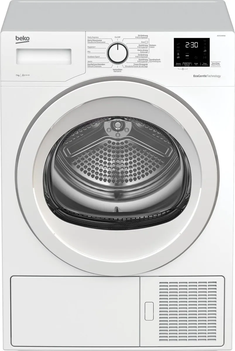 Beko DS7534RXW Vrijstaande Wasdroger 7kg