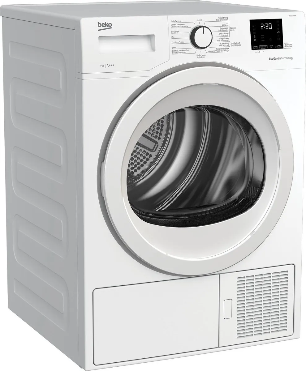 Beko DS7534RXW Vrijstaande Wasdroger 7kg - Wit
