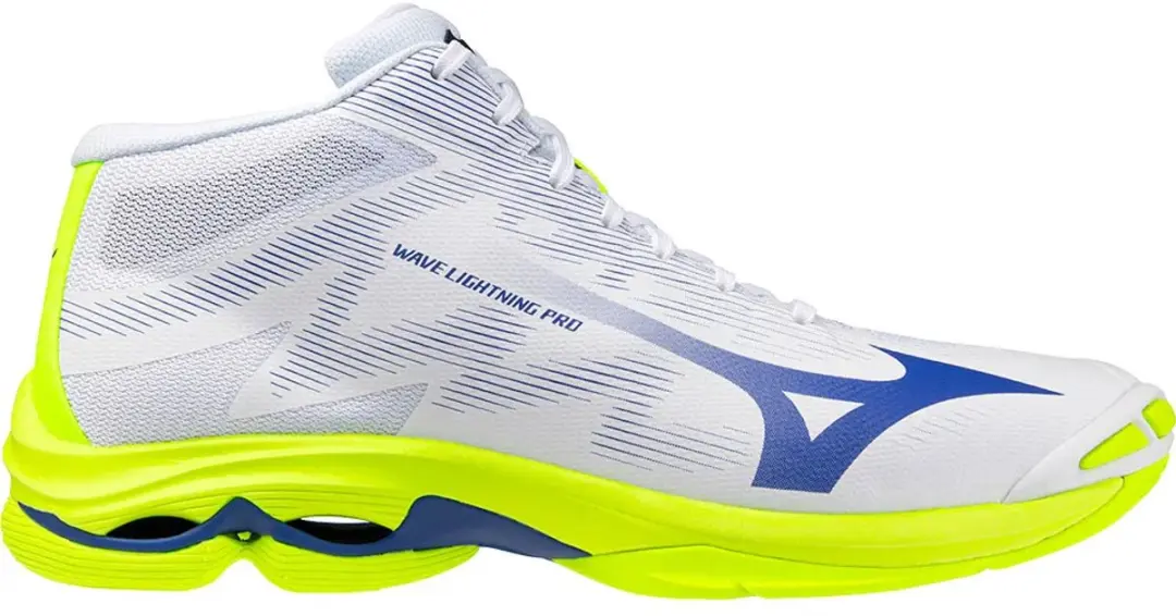 Mizuno Wave Lightning Pro Mid Indoor Sportschoenen 43 - Wit