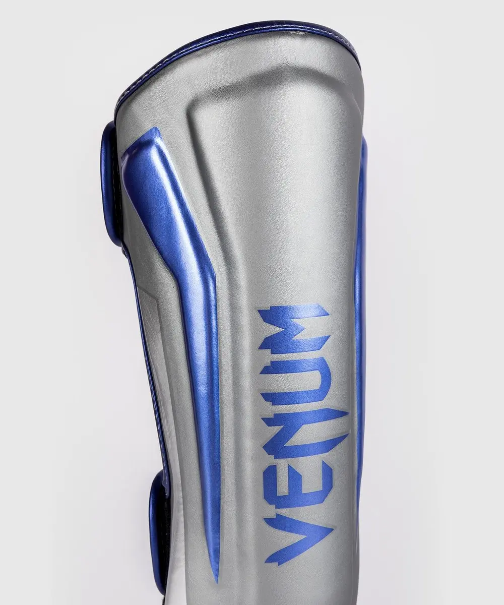 Venum Elite Scheenbeschermers Special Edition XL - Grijs Blauw