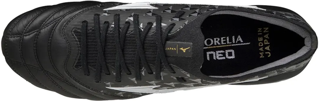 Mizuno Morelia Neo III Beta Voetbalschoen - 40 - Zwart/Zilver