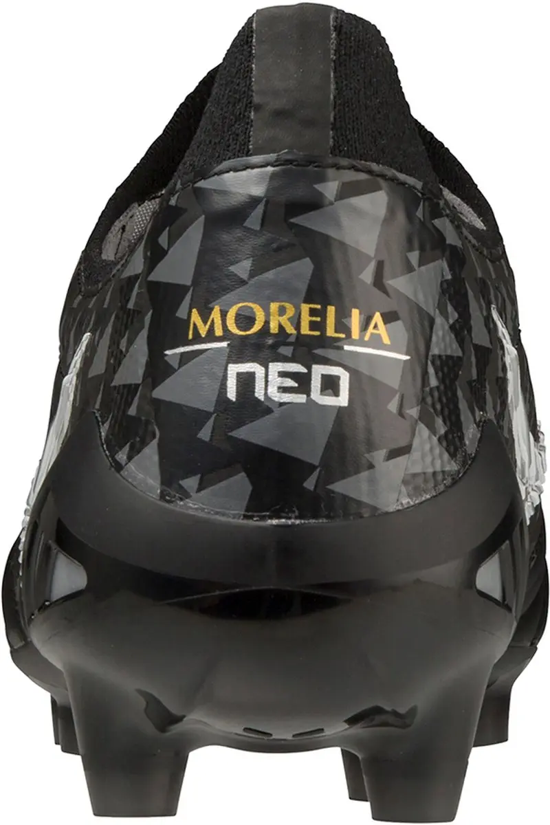 Mizuno Morelia Neo III Beta Voetbalschoen - 40 - Zwart/Zilver