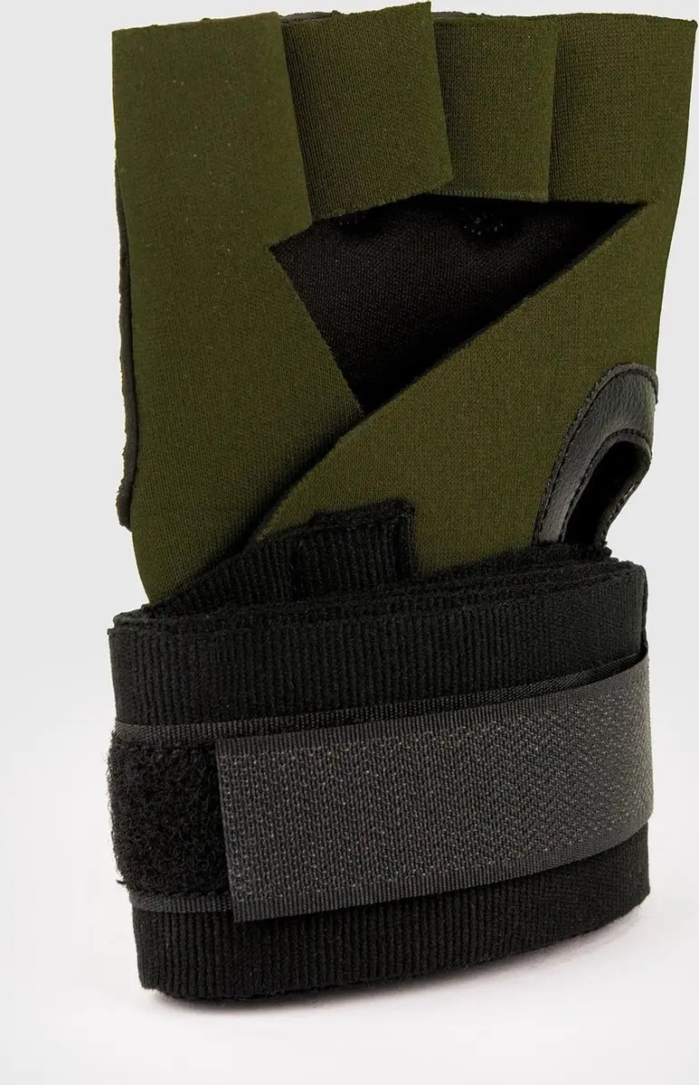 Venum Kontact Gel Glove Wraps XS - Khaki Zwart - afbeelding 3 van 4