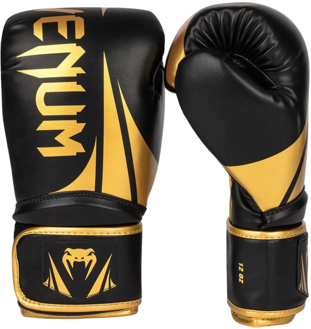 Venum Challenger 2.5 Bokshandschoenen 12 oz - Zwart/Goud