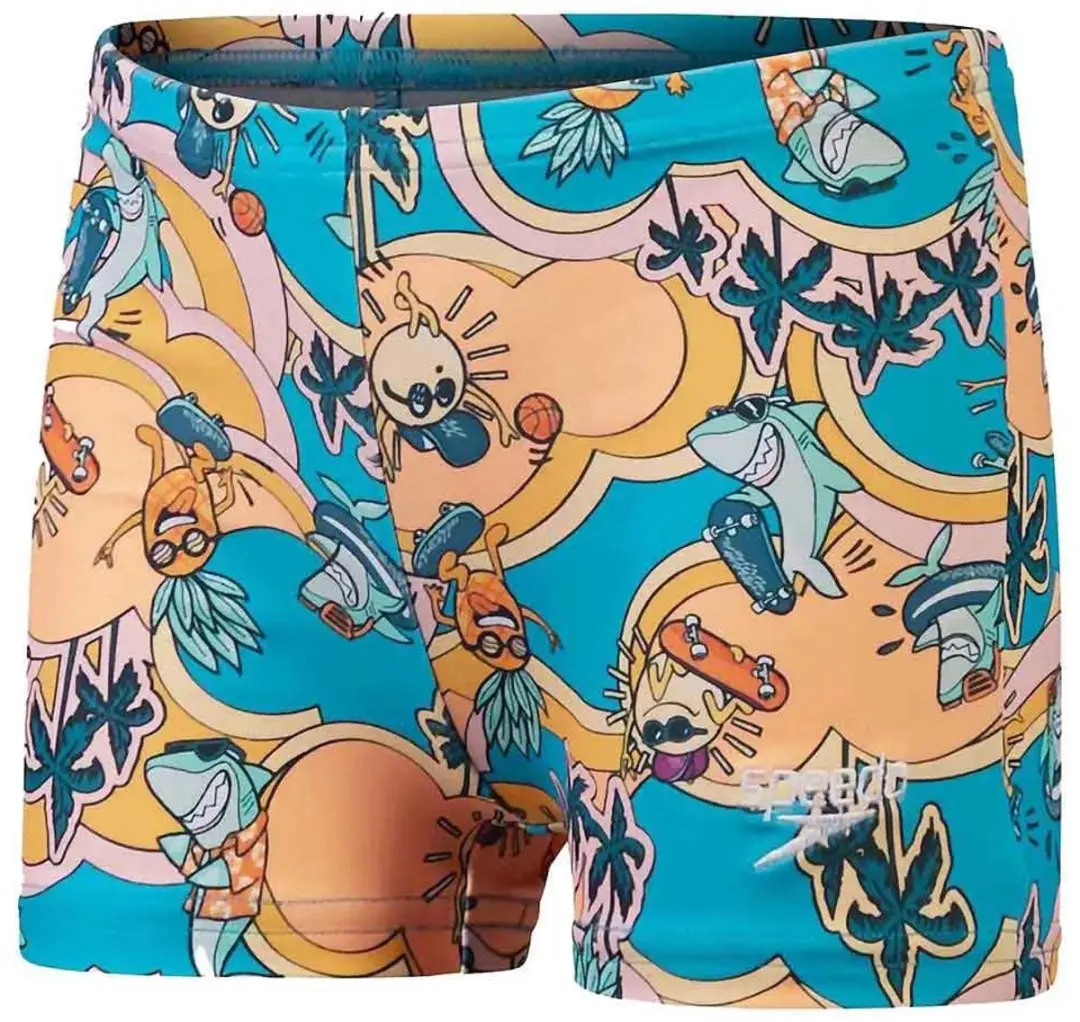 Speedo Infant Digital Allover Zwemboxer 9-12 mnd