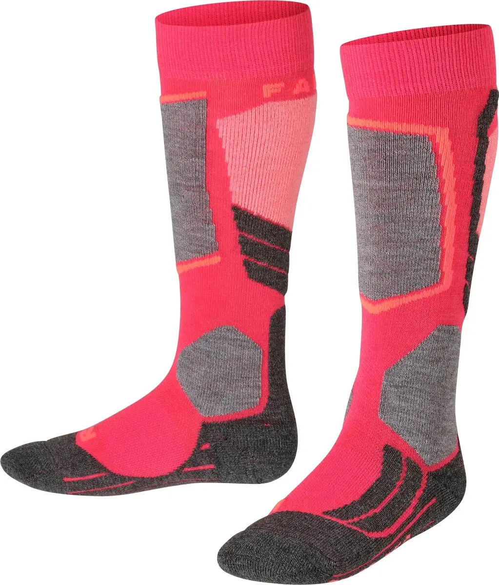 Falke SK2 Skisokken Dik Wol Rood