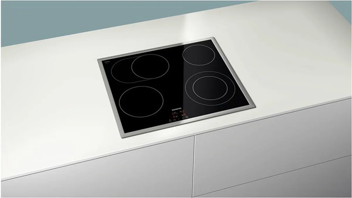 Siemens iQ300 ET645HN17E Keramische Kookplaat 60cm - Zwart