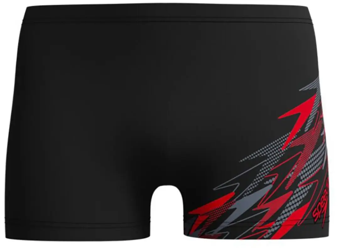 Speedo Medley Logo Aquashort Heren Zwemshort - XL - Blauw/Rood