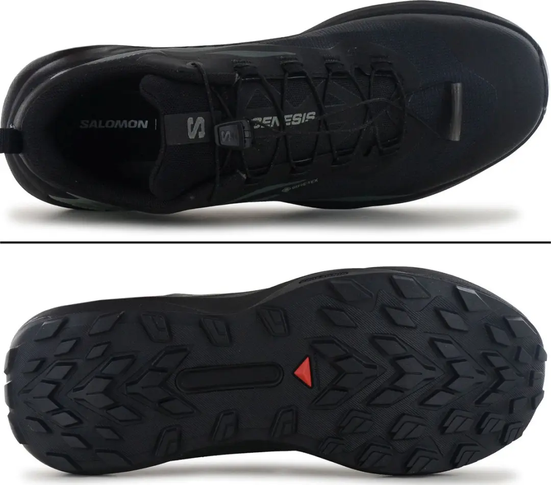 Salomon Genesis GTX Trail-Running Schoenen - Maat 44 - Zwart