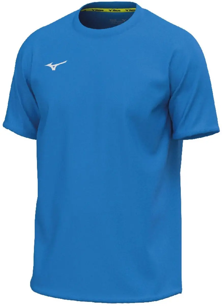 Mizuno Heren Training Shirt - Maat L - Blauw