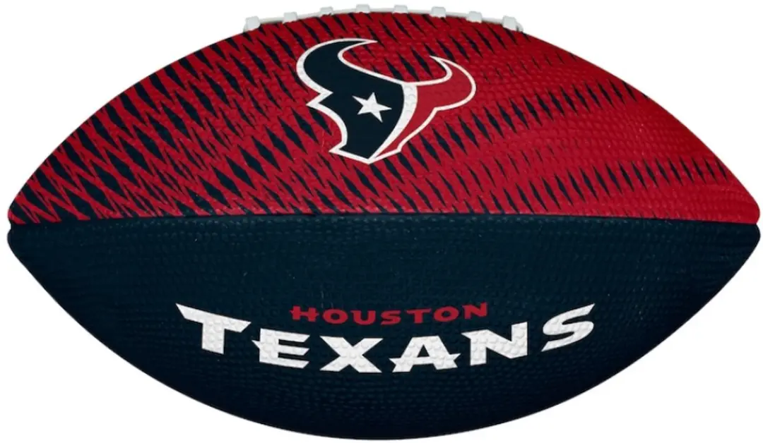 Wilson NFL Team Tailgate Football Junior Texans