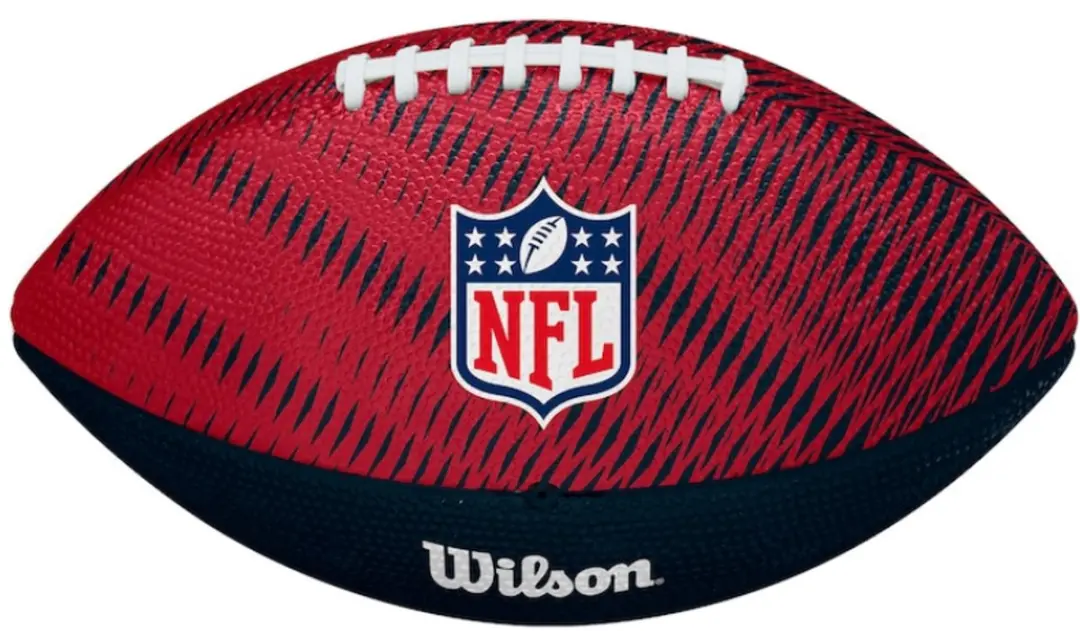 Wilson NFL Team Tailgate Football Junior Texans