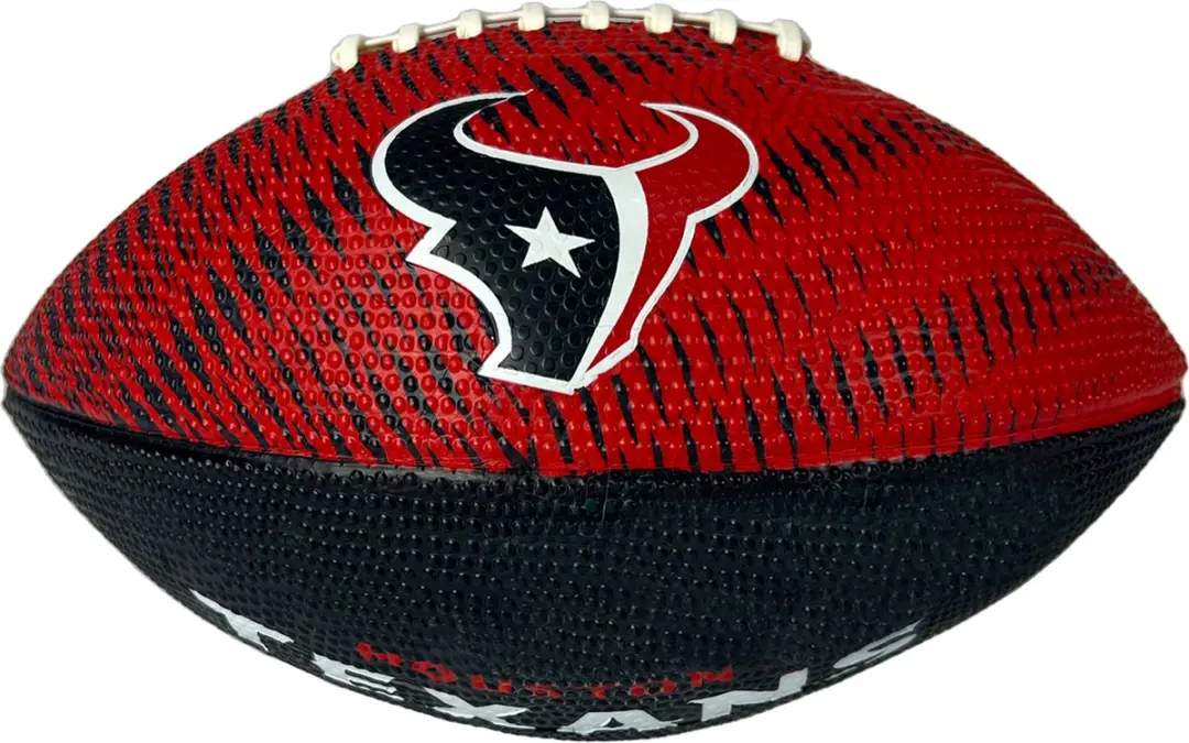 Wilson NFL Team Tailgate Football Junior Texans