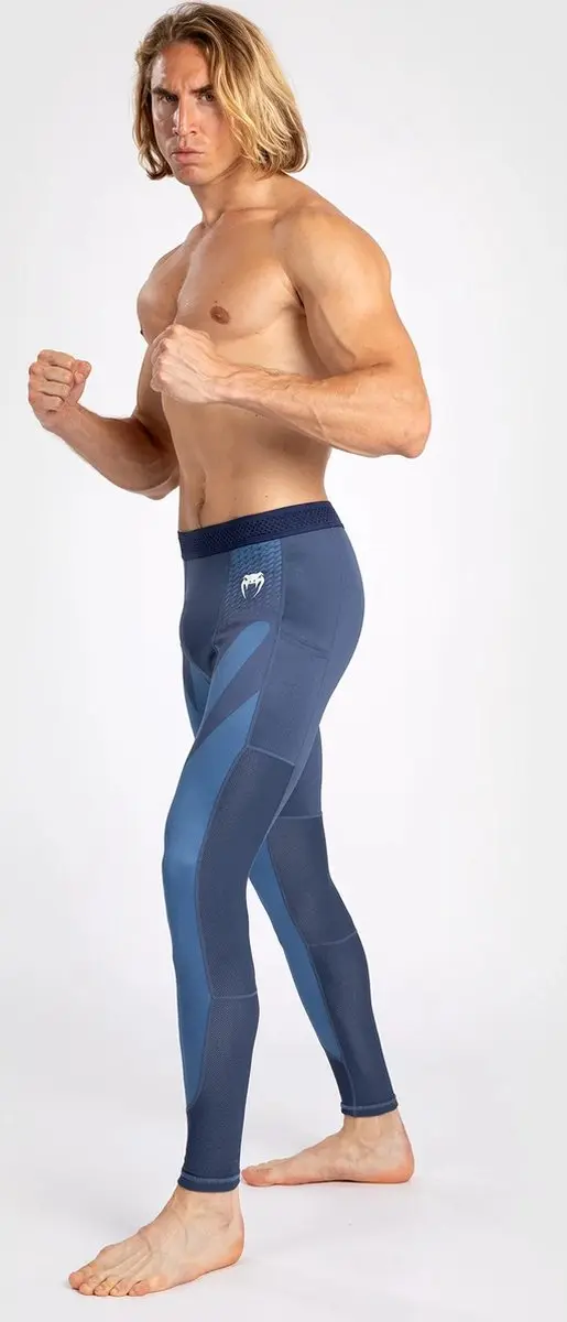 Venum Compressiebroek Spats Attack Navy Blue - XL
