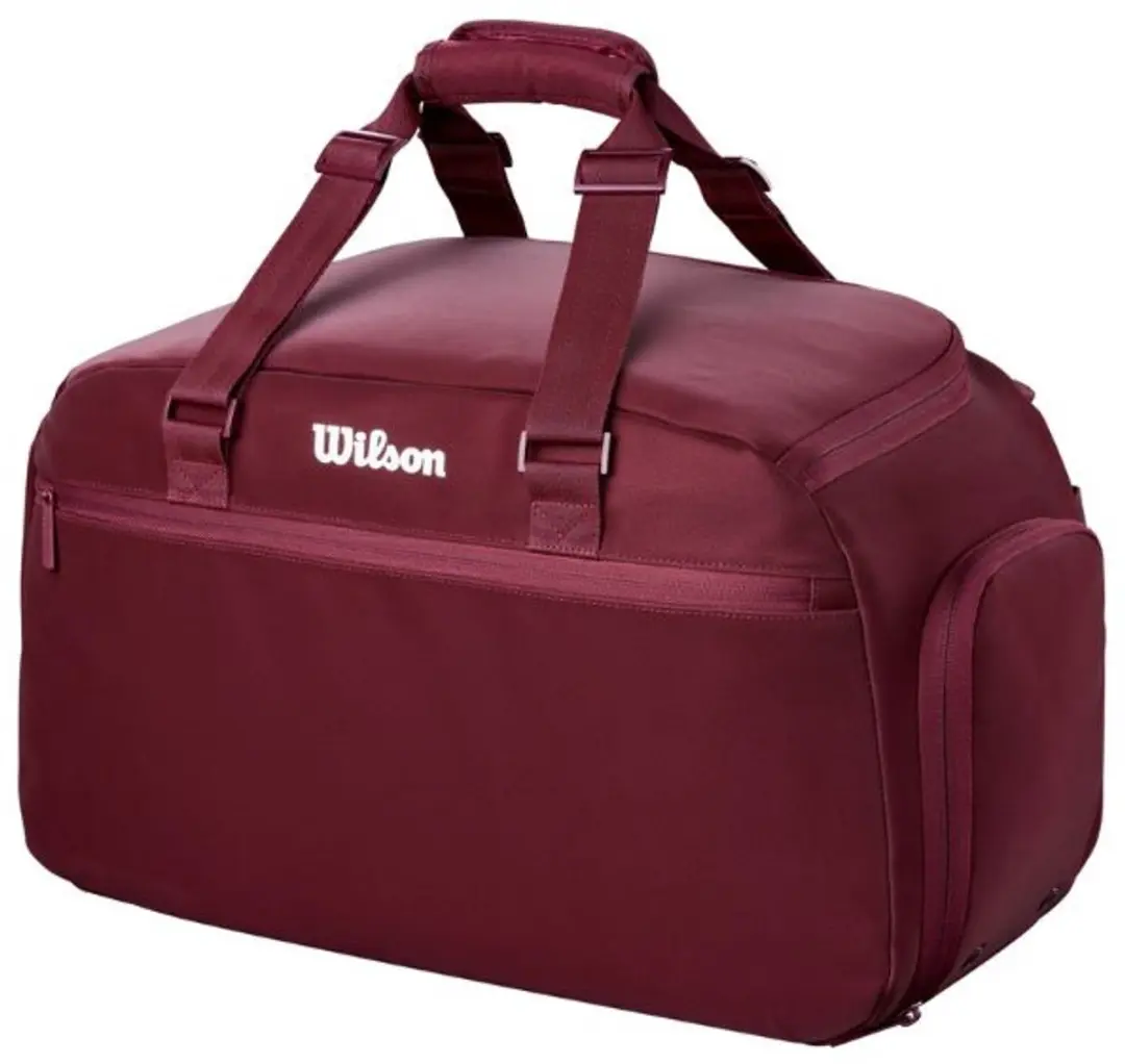 Wilson Tennistas Defyer Small Duffle - 2 Rackets - Bordeauxrood