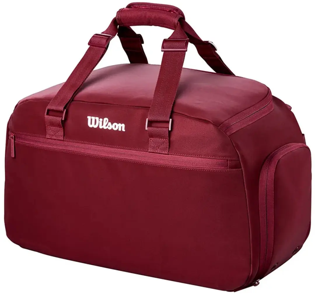 Wilson Tennistas Defyer Small Duffle - 2 Rackets - Bordeauxrood