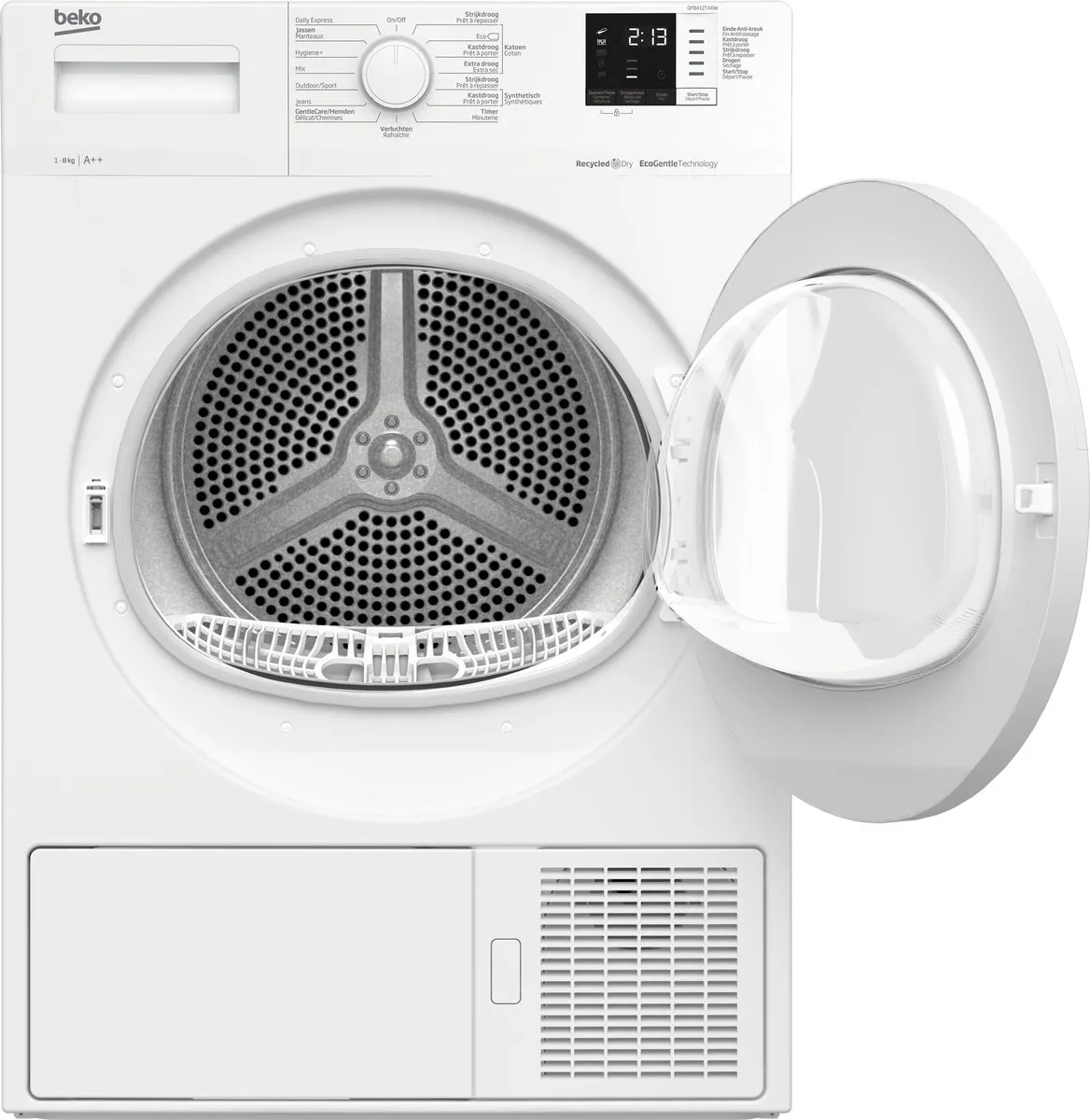 Beko DF8412TA0W Warmtepompdroger 8 kg - Wit
