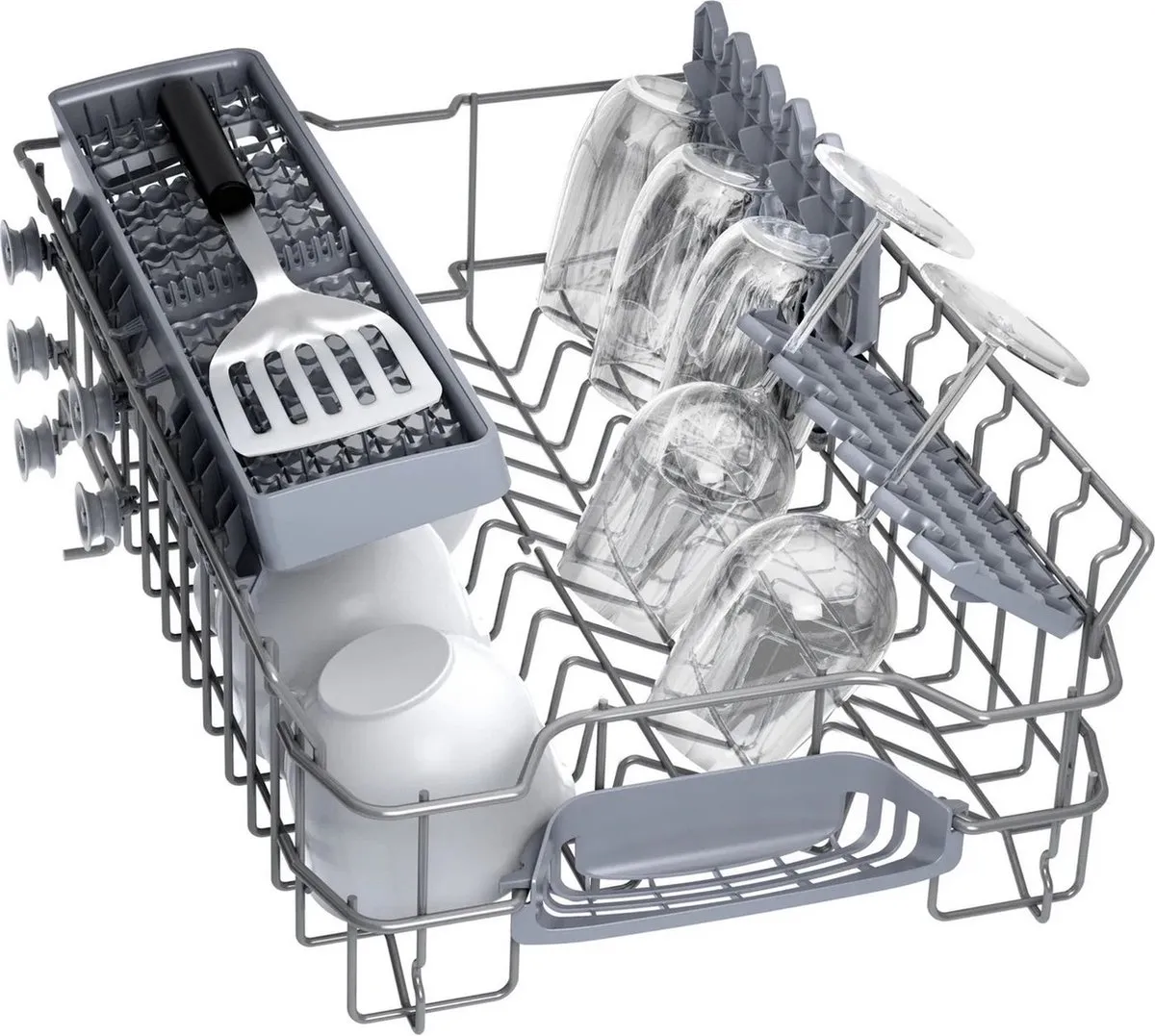 Bosch SPV4HKX10E Inbouwvaatwasser 10 Couverts - RVS - 44 dB