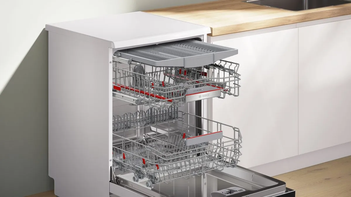 Bosch Serie 6 SMS6ECW15E Vrijstaande Vaatwasser 14 Couverts - Wit
