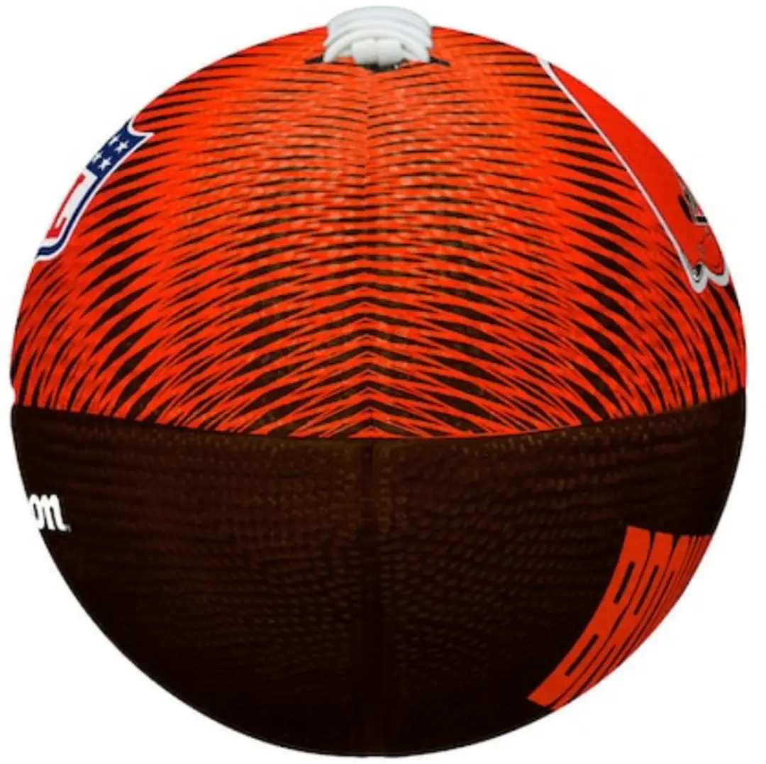 Wilson NFL Team Tailgate Football Junior Browns