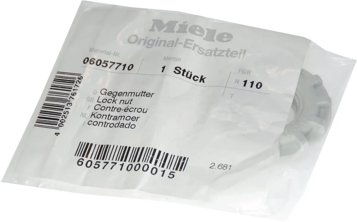 Miele Contramoer 06057710 - Grijs