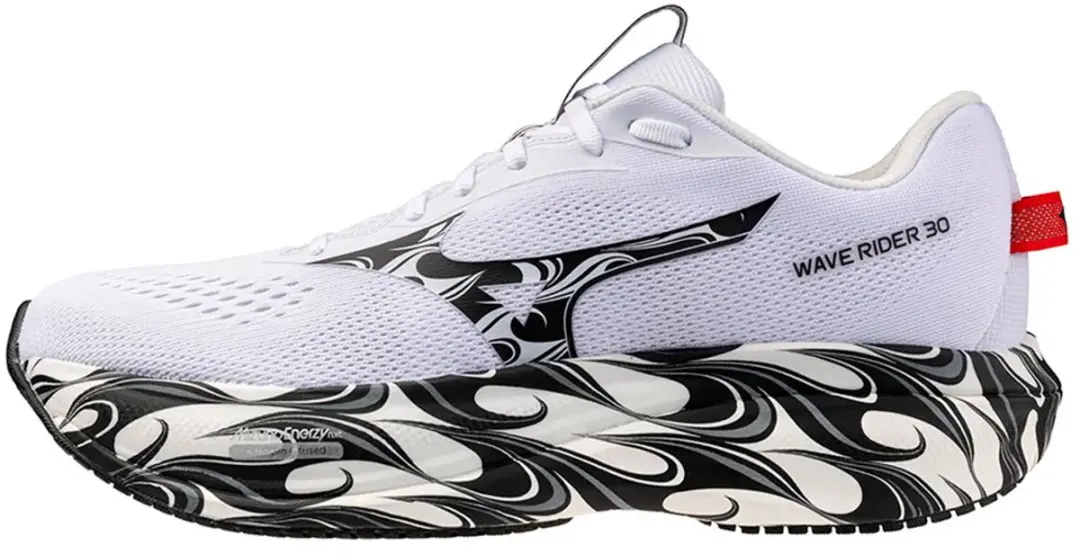 Mizuno Rider 30 Hardloopschoenen 48.5 - Wit/Zwart/Rood