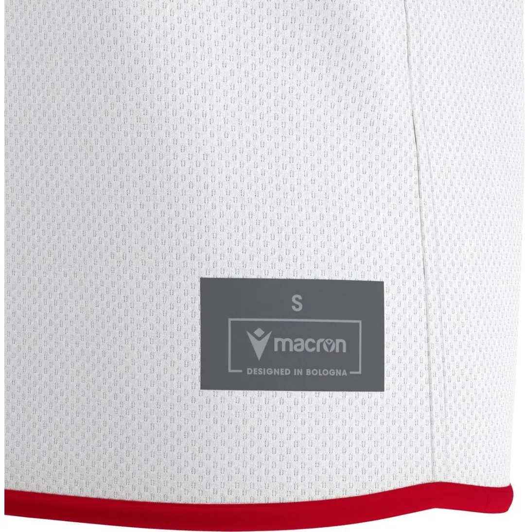 Macron F500 Reversible Shirt Kinderen - Rood/Wit 122-128