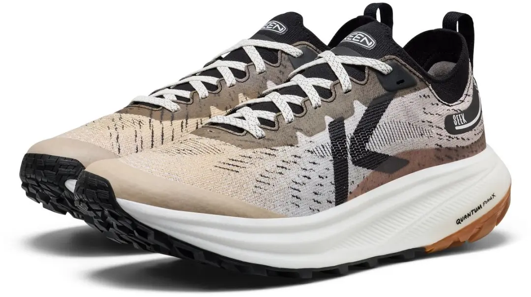 Keen Seek Heren Trailrunningschoenen 42.5 - Safari/Black