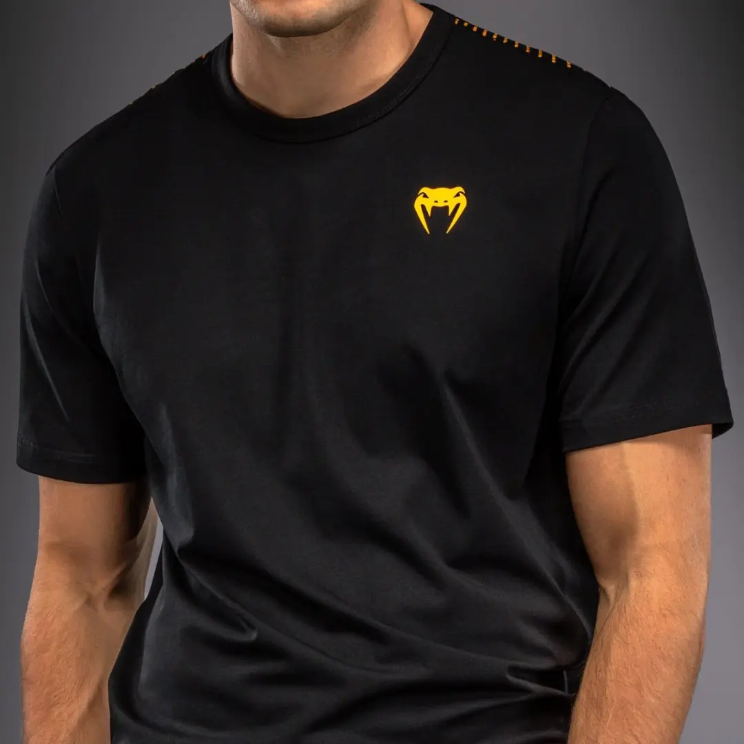 Venum Quetzal Fury T-Shirt - Zwart/Rood/Mandarijn XXL
