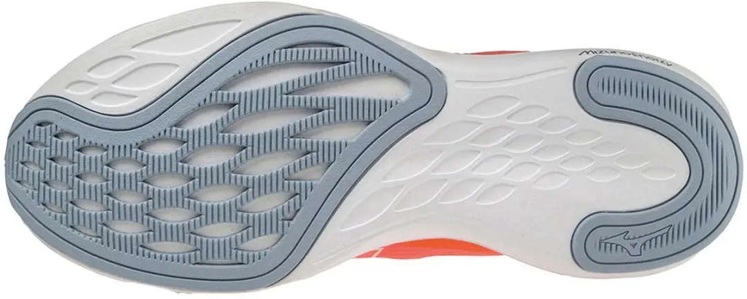 Mizuno Wave Shadow 5 Dames Hardloopschoenen - 42 - Oranje/Wit