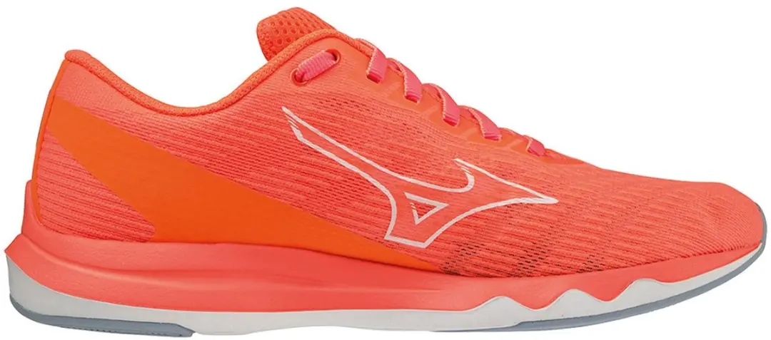 Mizuno Wave Shadow 5 Dames Hardloopschoenen - 42 - Oranje/Wit
