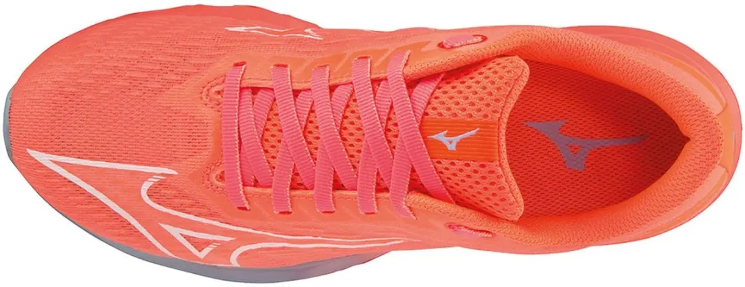 Mizuno Wave Shadow 5 Dames Hardloopschoenen - 42 - Oranje/Wit