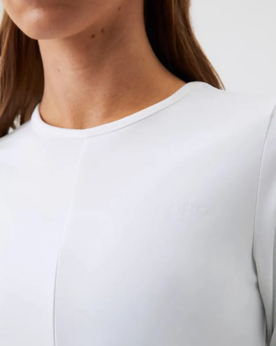 Björn Borg Borg Cross Long Sleeve Dames - L - Wit
