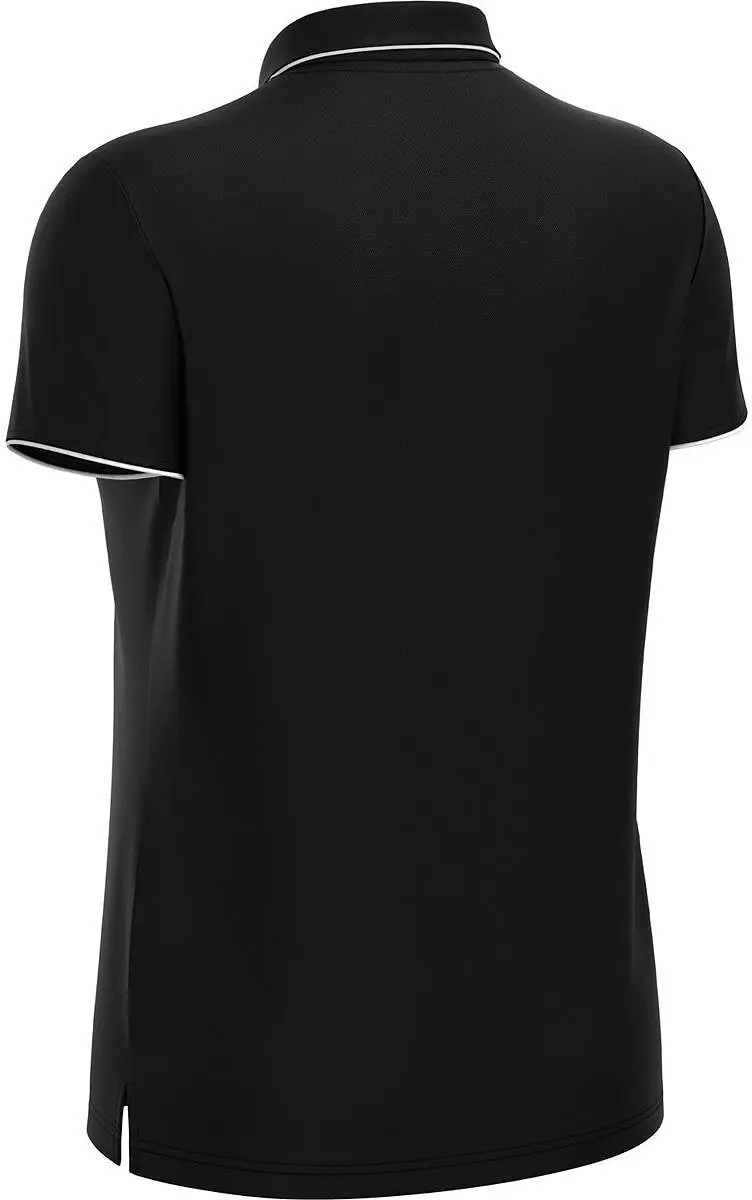 Macron Melody Polo Dames XL - Zwart/Wit