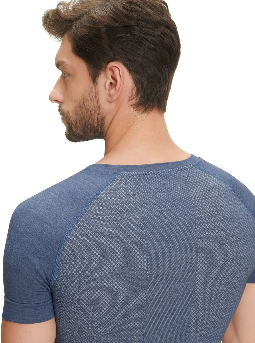 Falke Wool-Tech Light Shirt Heren - M - Blauw - afbeelding 6 van 6