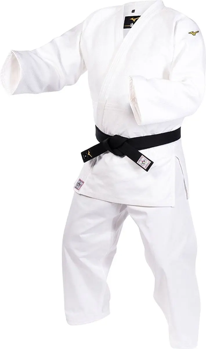 Mizuno Yusho IJF Vechtsportpak XS - Wit
