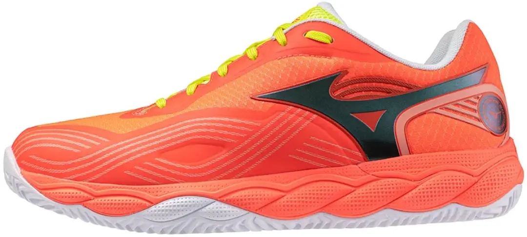 Mizuno Wave Enforce Court 2 Schoenen - 41 - Lava Orange