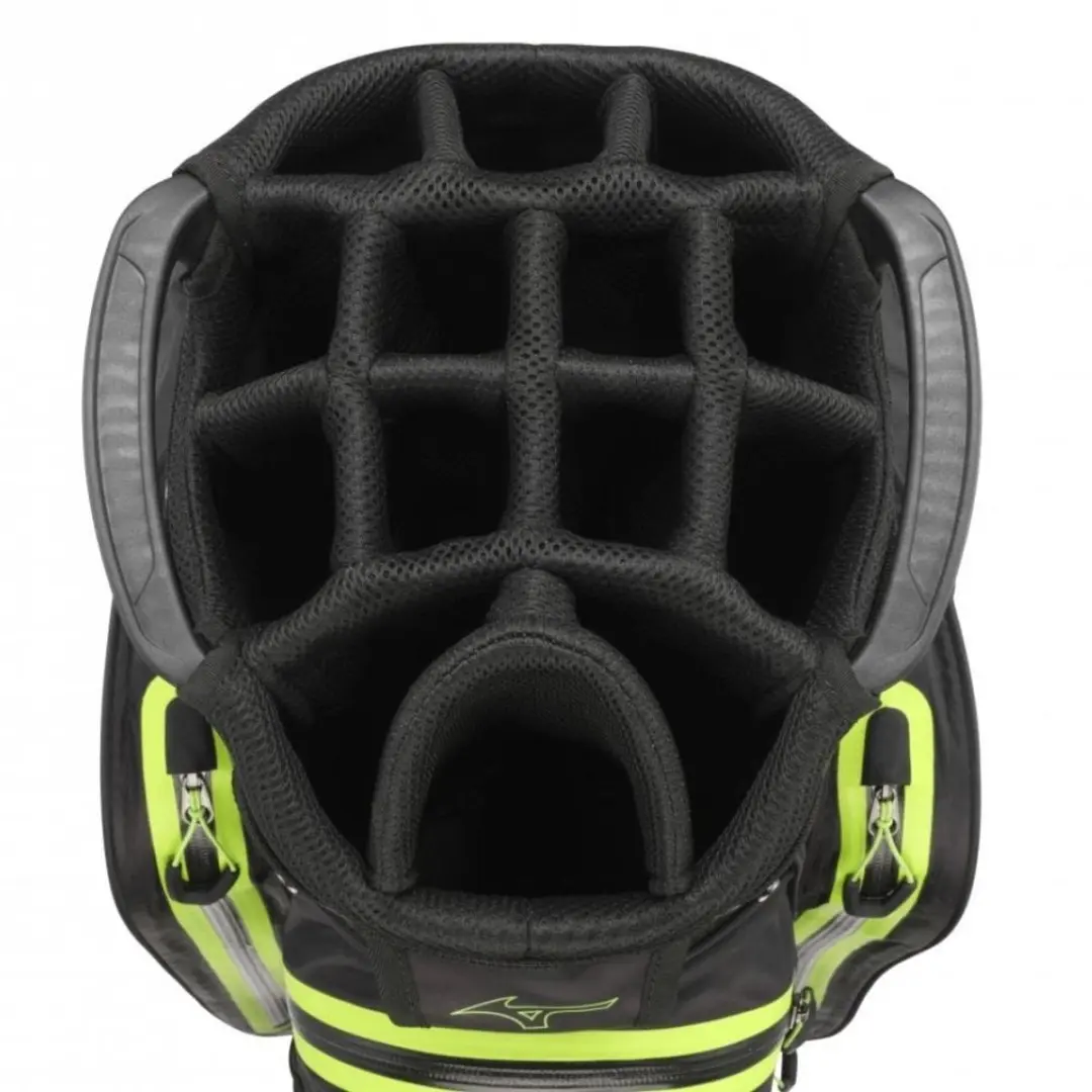 Mizuno BR DRI Waterproof Golftas - Standbag Zwart