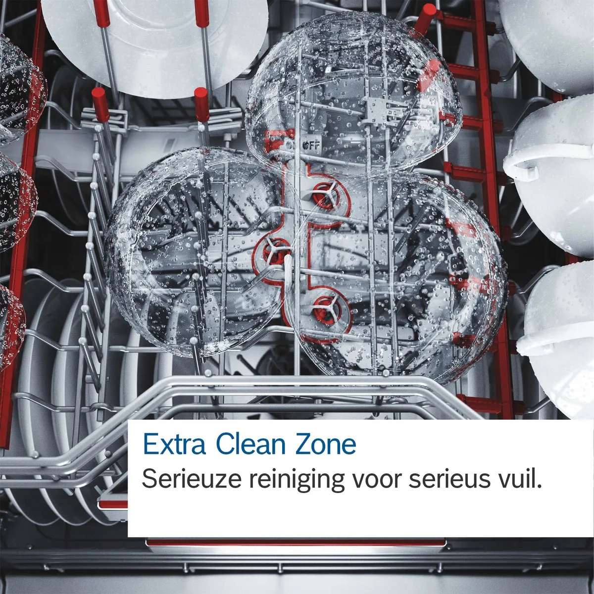 Bosch SMH6ECX12E Series 6 Inbouw Vaatwasser 60cm - 14 Couverts