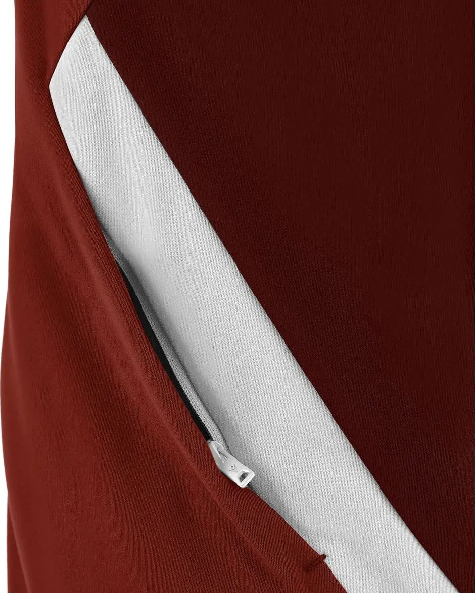 Macron Victory Raijin Polyestervest Heren - Bordeaux/Wit XL