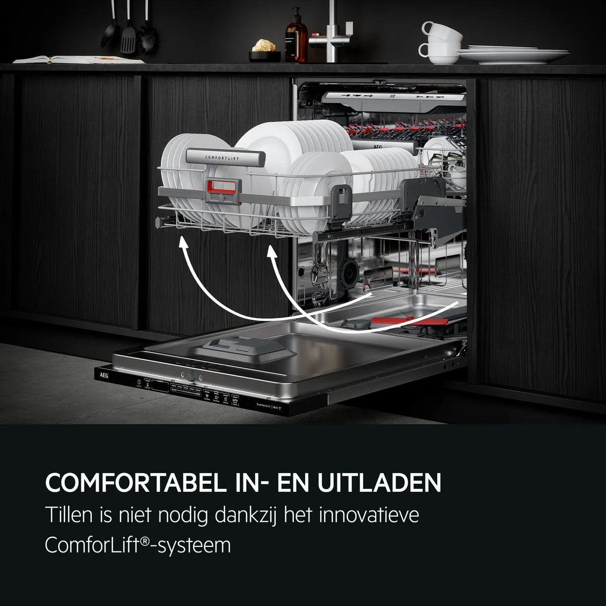 AEG 9000 Serie FSE83827P Inbouwvaatwasser - 14 Couverts
