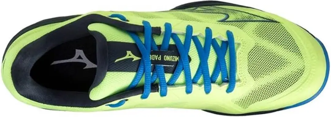 Mizuno Wave Exceed Light Heren Padschoenen 43 - Lichtgroen/Blauw/Zwart