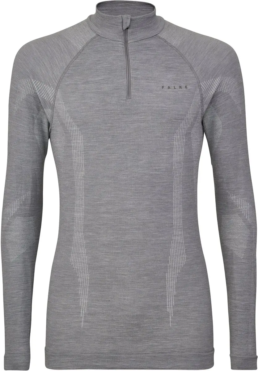 Falke Wool-Tech Zip Neck Shirt
