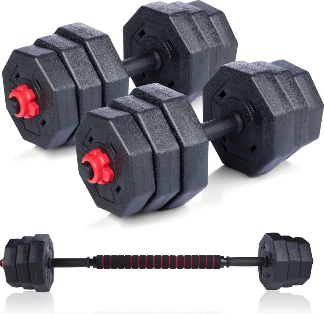 Umbro Krachttraining Set 20kg - 19-delig - Zwart/Rood